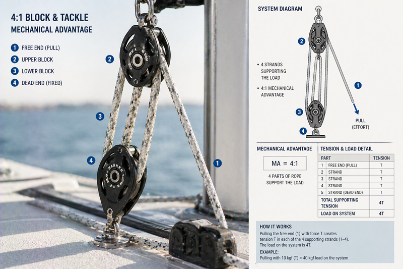 Mainsheet Tackle Kit Guide: Power, Control & Efficient Sail Handling