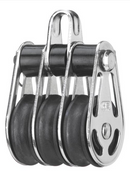 Sprenger 6mm Sailing Blocks with Slide Bearing – Single, Double & Triple Blocks | 25mm Sheave