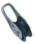 Stainless Steel Single Block with Ring Ø25 mm for 6 mm Rope | Marinetech 8840225