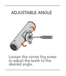 Adjustable fishing rod holder